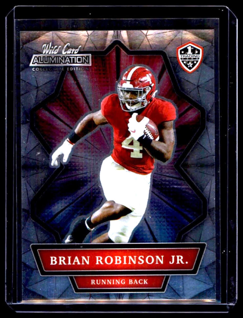 2021 Wild Card Alumination NIL #ANBC-65 Brian Robinson Jr. Alabama Crimson Tide