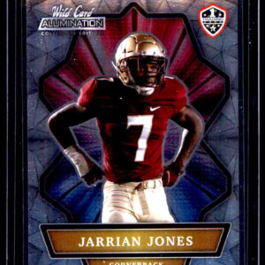 2021 Wild Card Alumination NIL Football Jarrian Jones #ANBC-35 Florida State