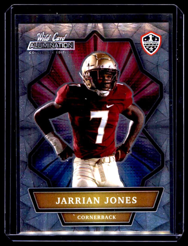 2021 Wild Card Alumination NIL Football Jarrian Jones #ANBC-35 Florida State
