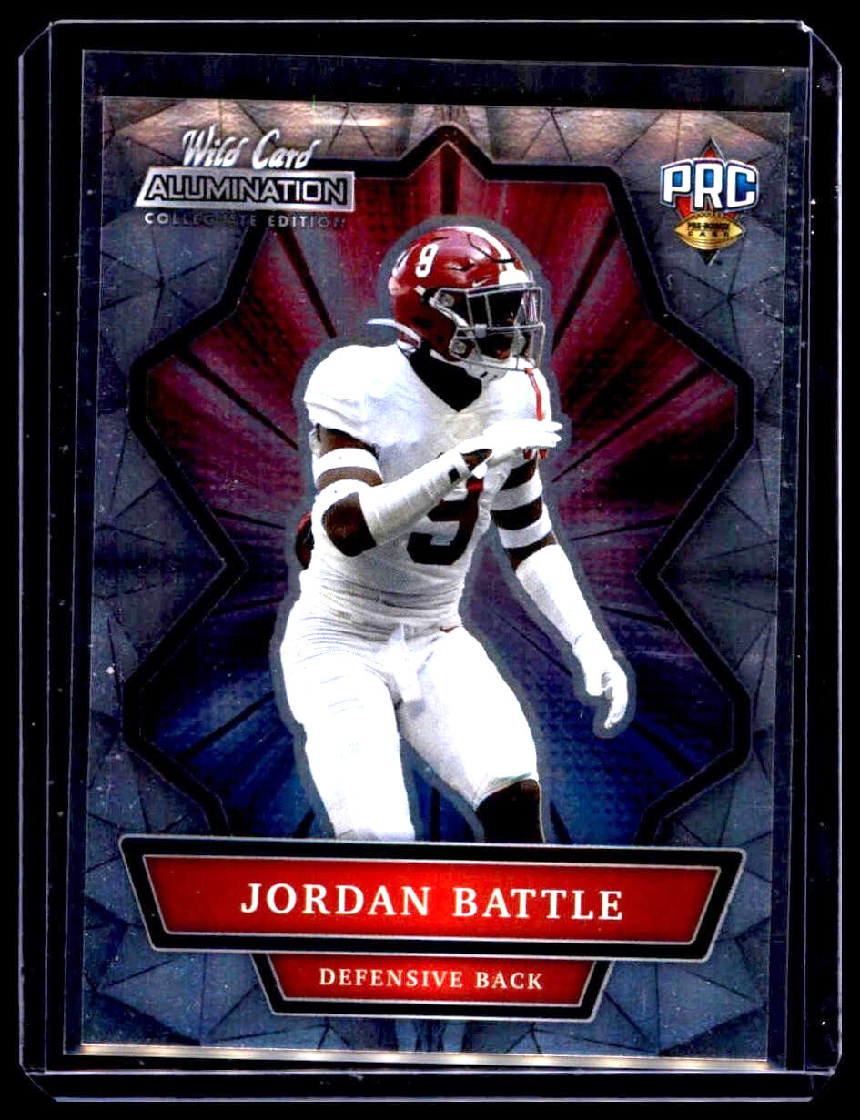 2021 Wild Card Alumination NIL #ANBC-41 Jordan Battle Alabama Crimson Tide