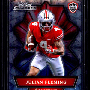 2021 Wild Card - Allumination Julian Fleming #ANBC-45 Ohio State Buckeyes