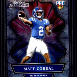 2021 Wild Card Alumination NIL Collegiate Edition Matt Corral Rookie #ANBC-57