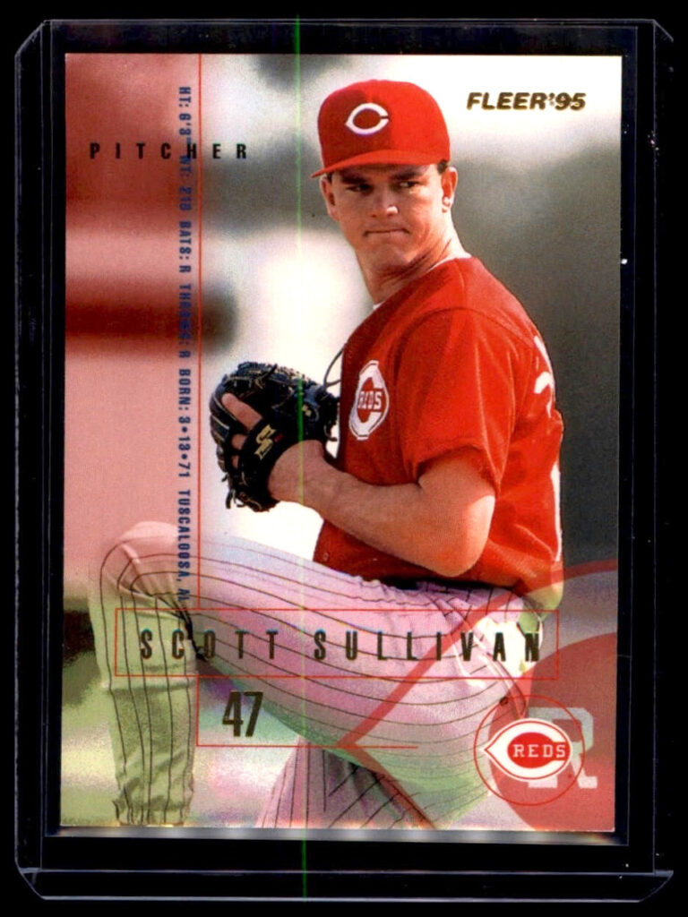 Scott Sullivan 1995 Fleer Update Cincinnati Reds U-137
