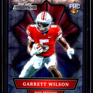 2021 Wild Card Alumination NIL #ANBC-25 Garrett Wilson Rookie Buckeyes