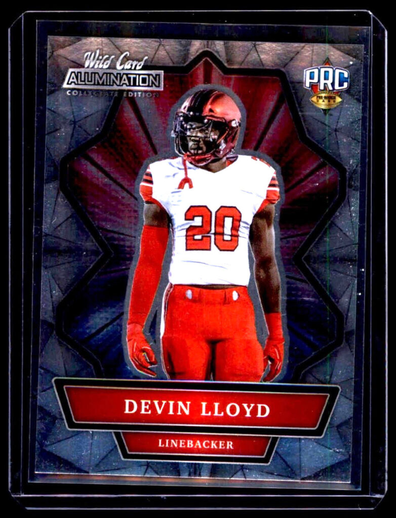 2021 Wild Card Alumination NIL - Devin Lloyd #ANBC-21 (RC) Jaguars & Utes