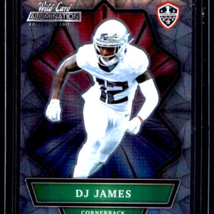 2021 Wild Card Alumination NIL Football D.J. James #ANBC-22 Oregon Ducks