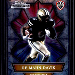 2021 Wild Card Alumination NIL Collegiate Edition Card #ANBC-71 Re’Mahn Davis