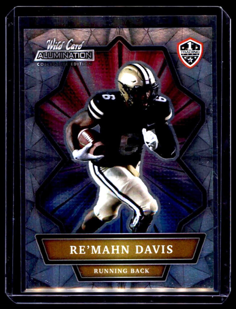 2021 Wild Card Alumination NIL Collegiate Edition Card #ANBC-71 Re’Mahn Davis