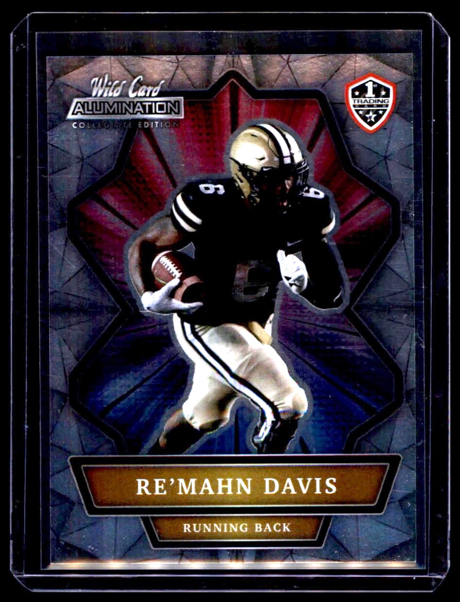 2021 Wild Card Alumination NIL Collegiate Edition Card #ANBC-71 Re’Mahn Davis