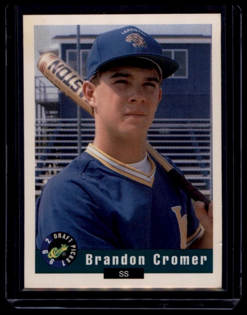 1992 Classic Draft Picks Brandon Cromer #25 Toronto Blue Jays