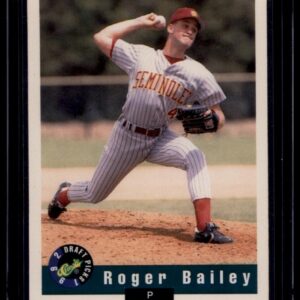 1992 Classic Draft Picks #71 Roger Bailey Florida State
