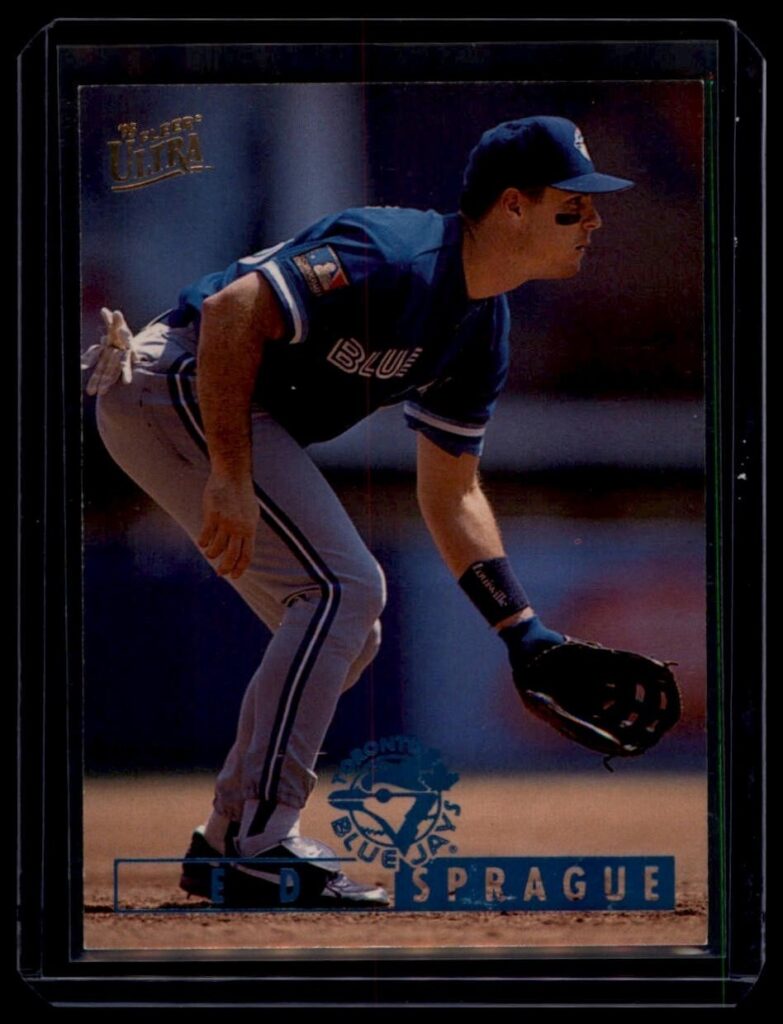 1995 Fleer Ultra #123 Ed Sprague Toronto Blue Jays