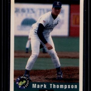1992 Classic Draft Picks #47 Mark Thompson Seattle Mariners