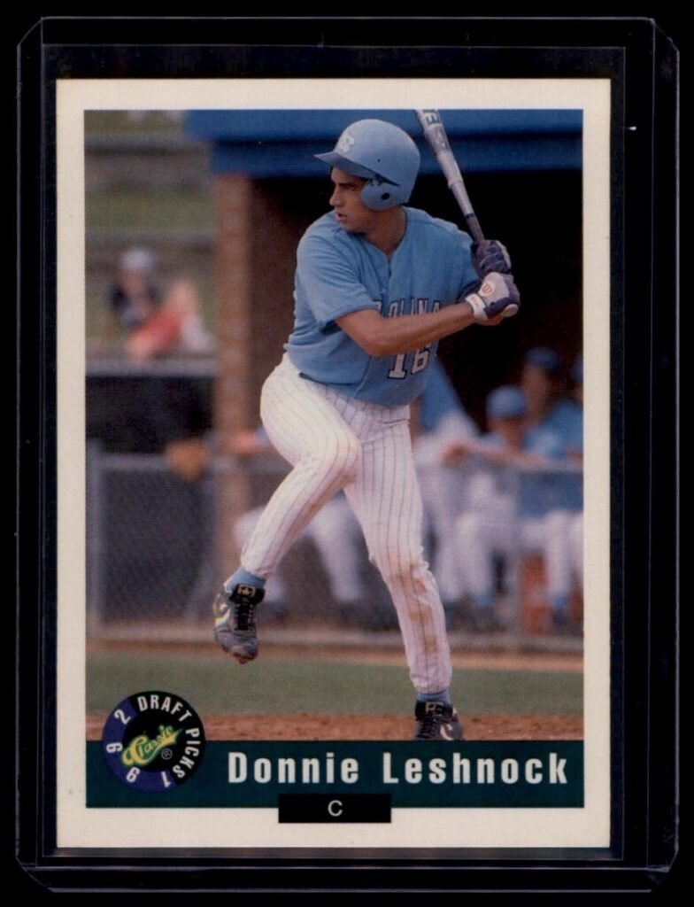 1992 Classic Draft Picks #81 Donnie Leshnock New York Yankees