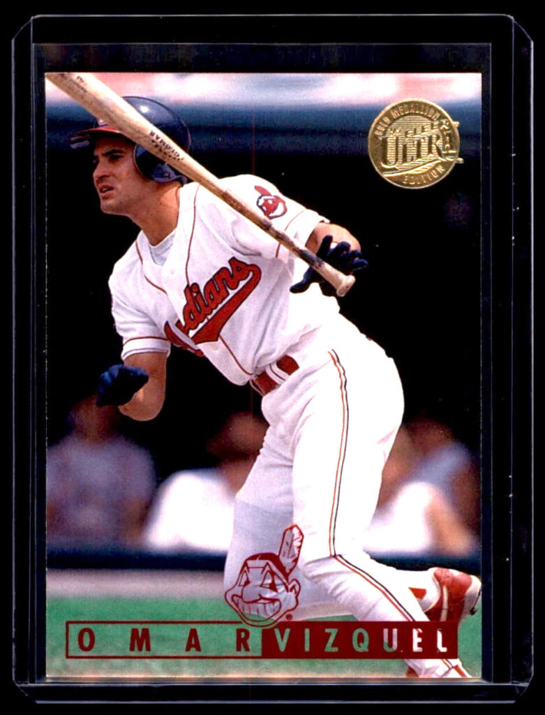 1995 Fleer Ultra - Omar Vizquel #43 Cleveland Indians