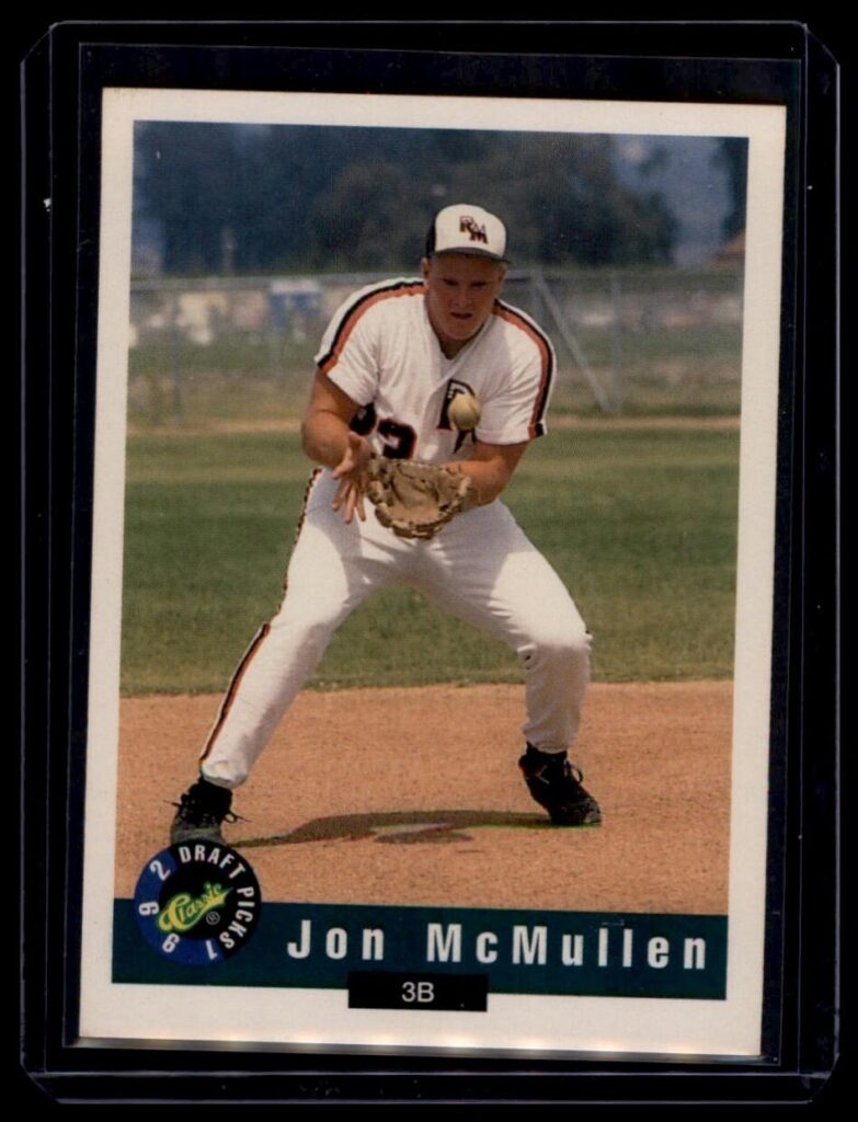 1992 Classic Draft Picks #116 Jon McMullen (RC) Philadelphia Phillies