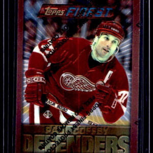 1995-96 Topps Finest Sterling Bronze Brian Leetch #115 Unpeeled
