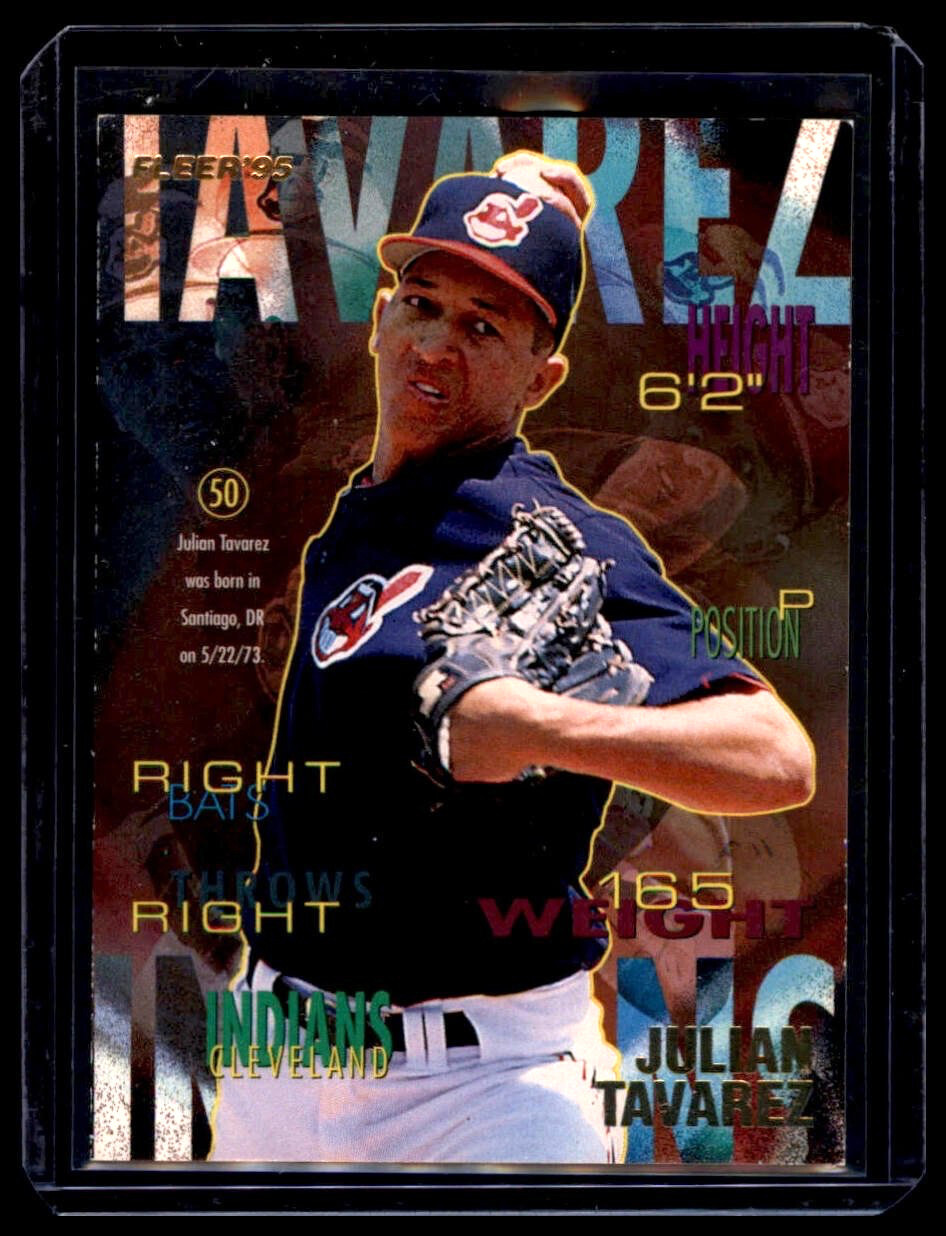1995 Fleer Update - Julian Tavarez #U-42 Cleveland Indians