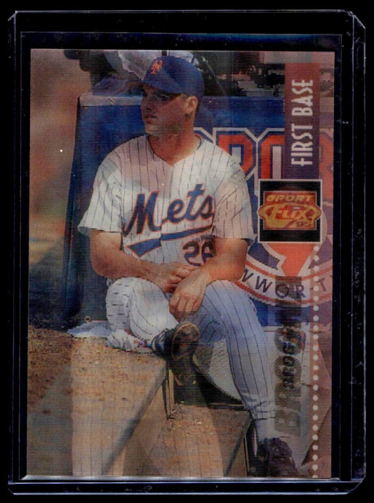 1995 Sportflix - Rico Brogna #103 Artist's Proof New York Mets