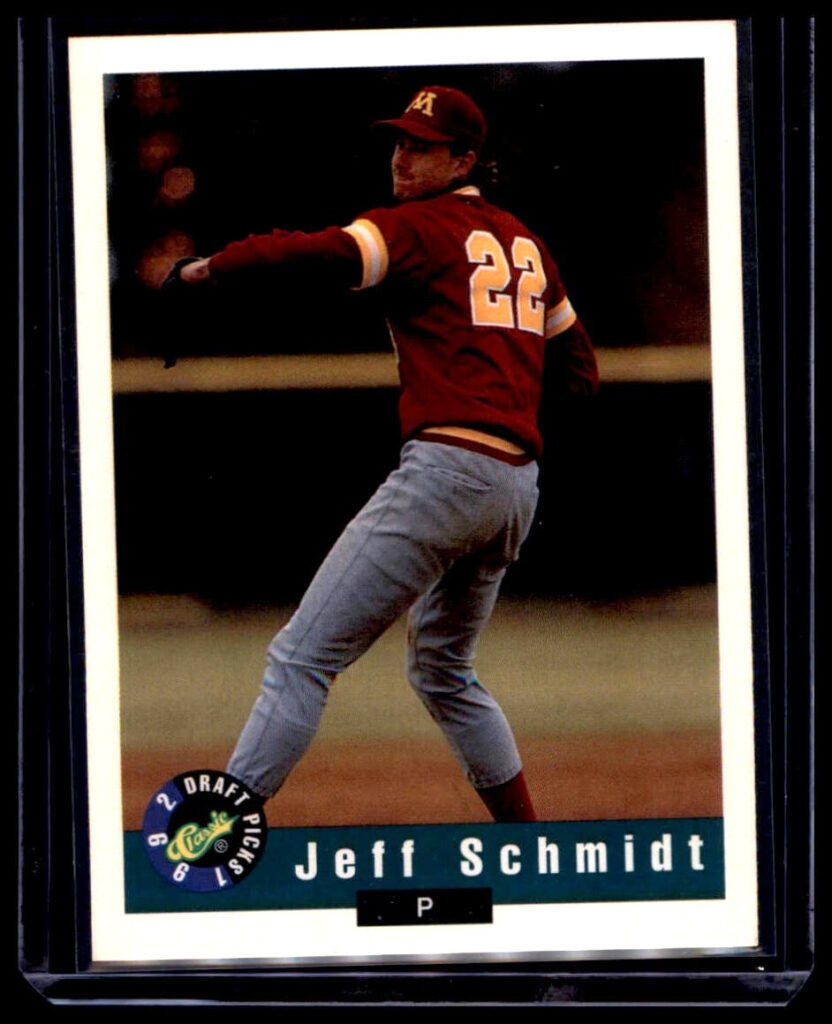 1992 Classic Draft Picks #21 Jeff Schmidt