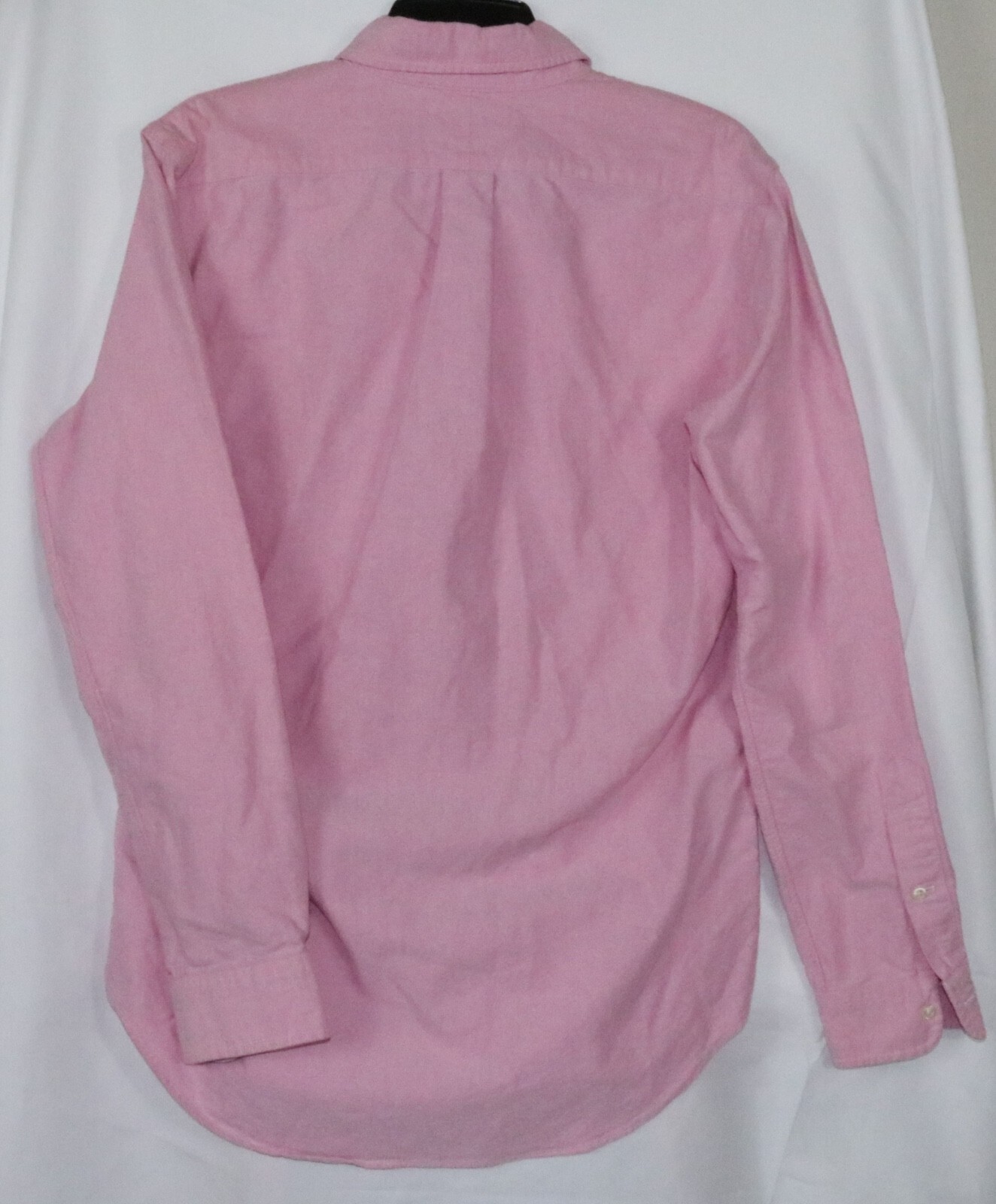 Ralph Lauren Shirt Mens Small Pink Custom Fit Long Sleeve Button Down Casual - Image 4