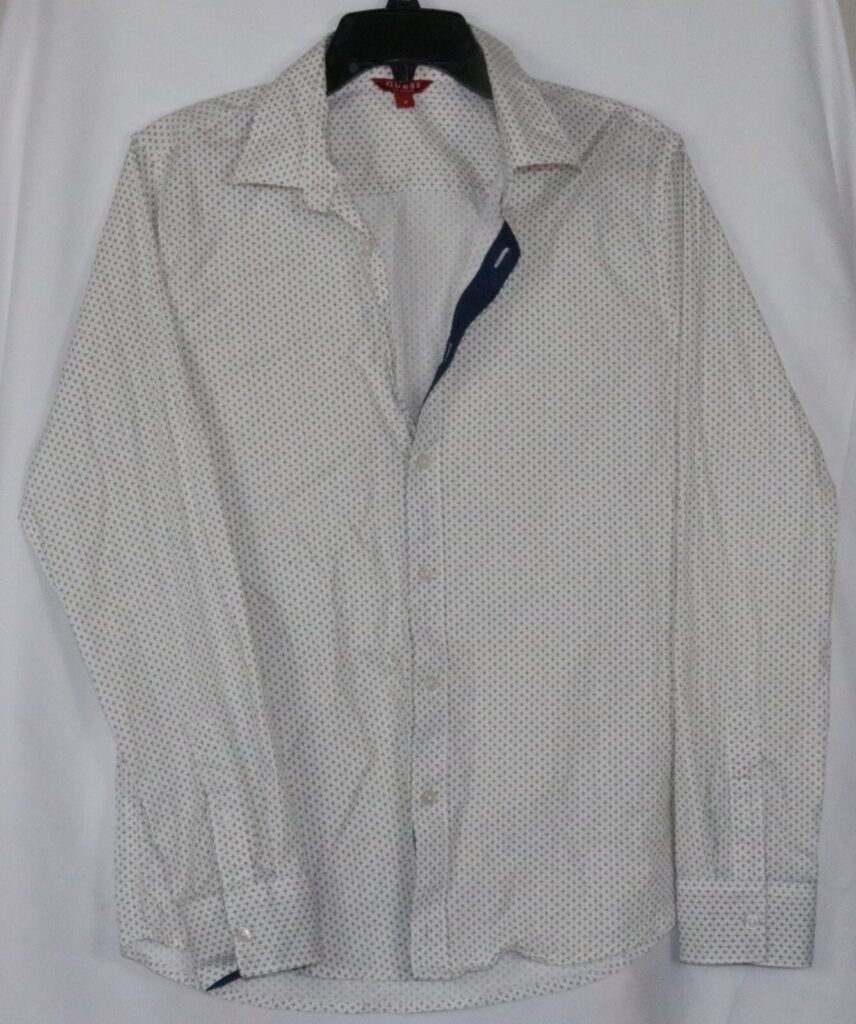 Guess Los Angeles Long Sleeve Button Up Shirt Size M