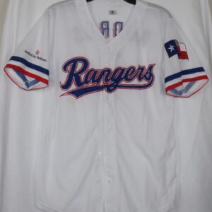 Texas Rangers Medical City Healthcare Andrus Promotional Jersey Size Adult M