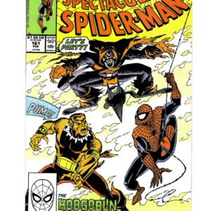 Spectacular Spider-Man #161 Feb 1990 Hobgoblin Puma Buscema  Marvel Comics NM