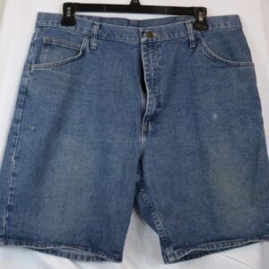 WRANGLER Shorts Size 40 Men’s Blue Jean Denim Relaxed Fit Cotton Rugged 606W1DH