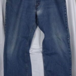 Levis 550 Jeans Mens 38x32 Blue Red Tab Relaxed Fit Straight Leg High Rise Denim