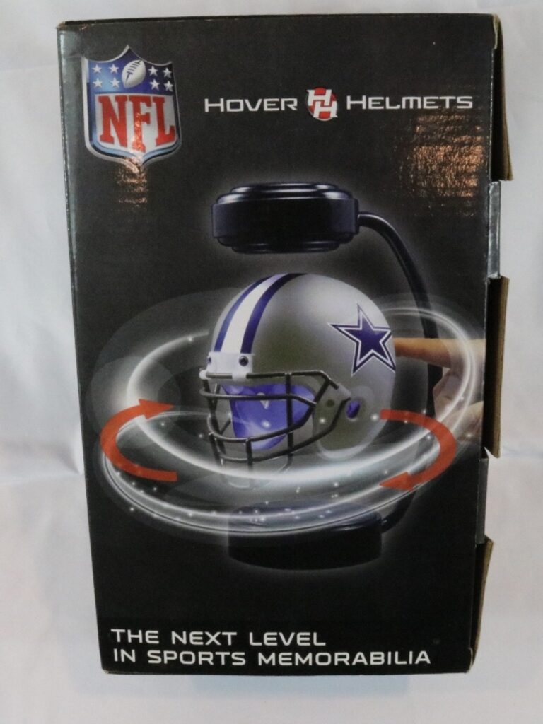 Dallas Cowboys NFL Mini Chrome Hover Helmet by Pegasus Sports