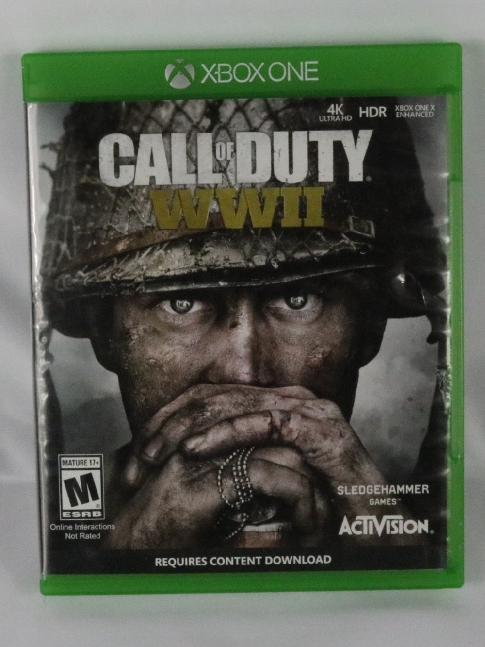 Call of Duty WWII World War 2 (Microsoft Xbox One, 2017)
