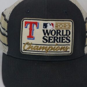 47 Brand Texas Rangers 2023 World Series Champion Trucker Hat Cap Adjustable