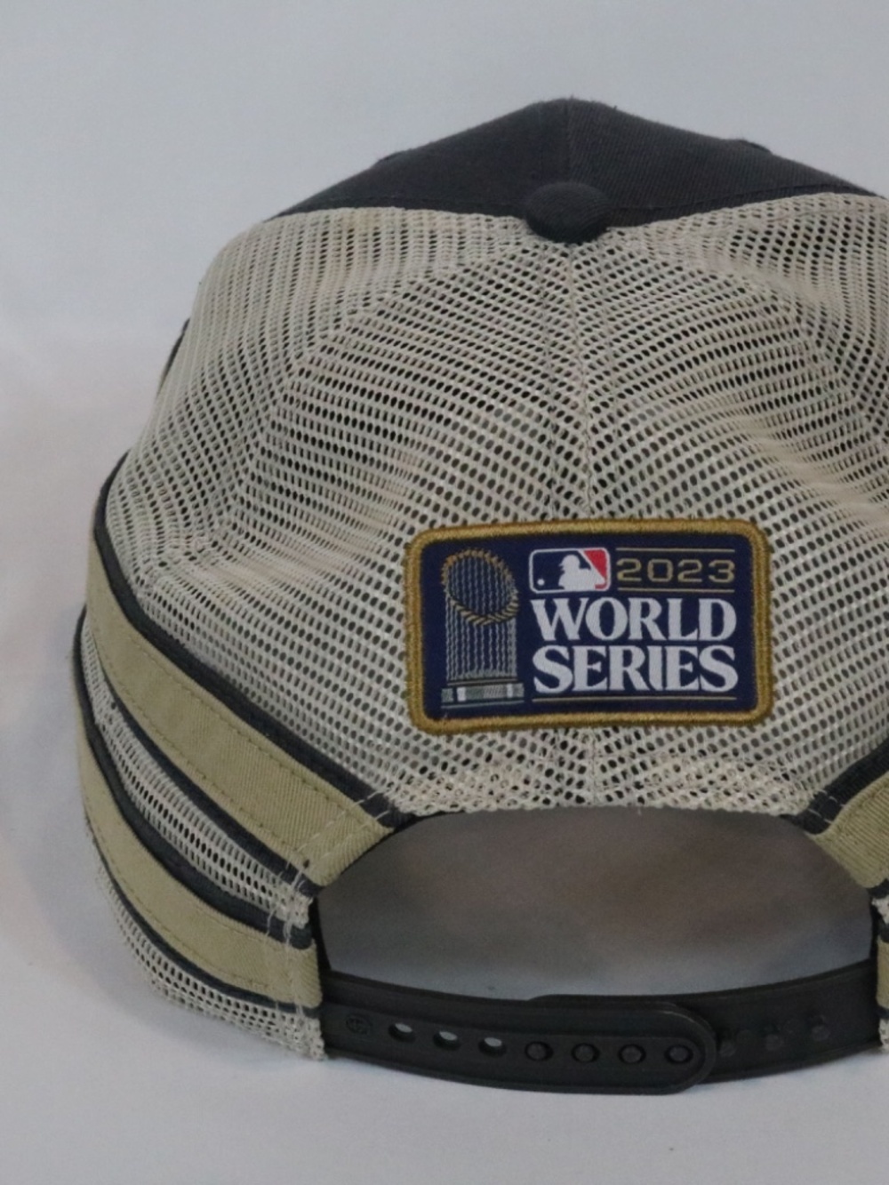 47 Brand Texas Rangers 2023 World Series Champion Trucker Hat Cap Adjustable - Image 3