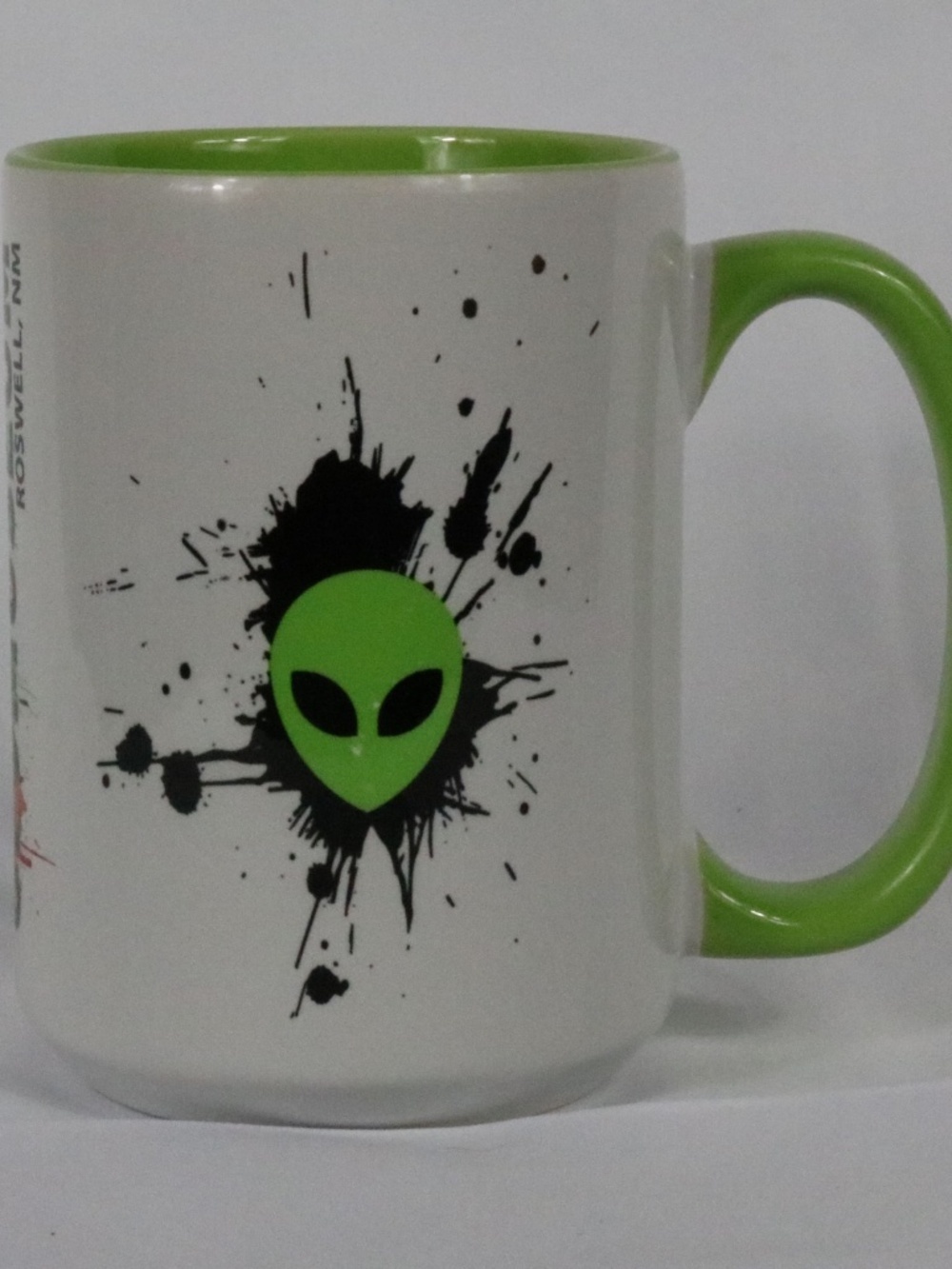 EUC Alien Mug UFO Museum Roswell New Mexico - Image 3
