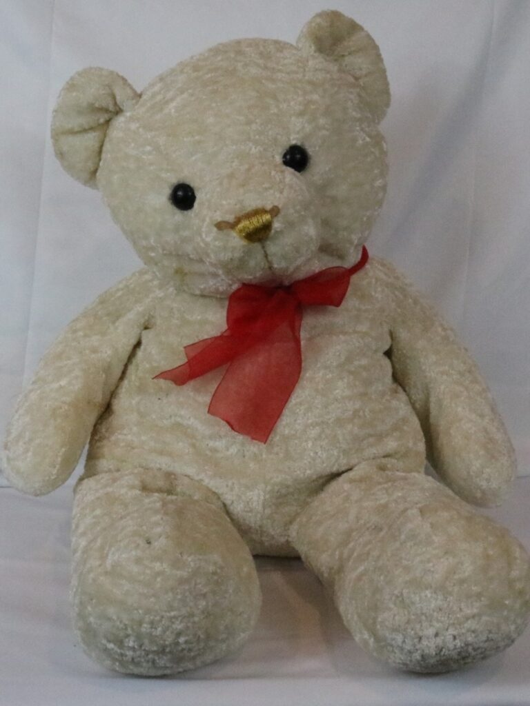 VTG Joelson Industries Christmas Teddy Bear Reg. 2002