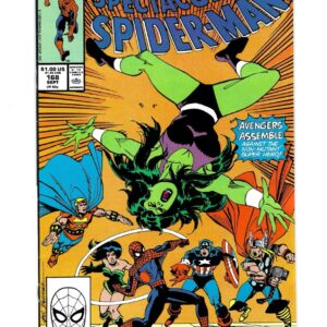 Spectacular Spider-Man #168 Vol. 1 Sept 1990 Marvel Comics High Grade