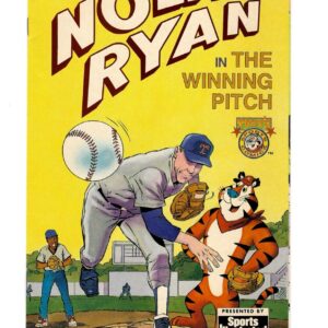 1992 Nolan Ryan In "The Winning Pitch" Comic Book DC Comics/Sports Illustrated