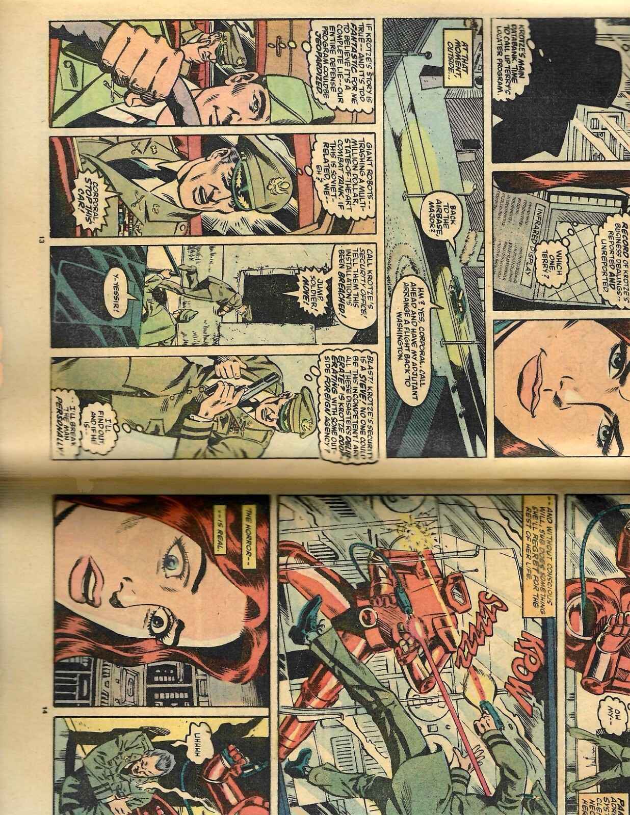 Spitfire and the Troubleshooters #3 (1986) Marvel Comics 1st Print Comic Book - Image 3