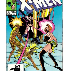 Uncanny X-Men #189 Marvel 1985 VG
