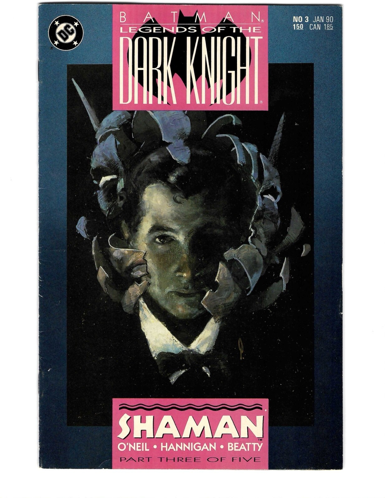 Batman Legends of the Dark Knight #3 Vol. 1 1990 DC Comics