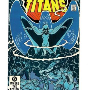 RARE Vintage 1983 DC Comics The New Teen Titans #31 Iconic Raven Cover! 80's B2