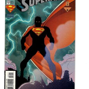 1994 DC Comics Superman #0 Dan Jurgens Negative Space Cover VG