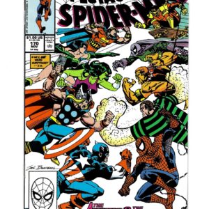Spectacular Spider-Man #170 Vol. 1 Nov 1990 Marvel Comics 1st App High Grade