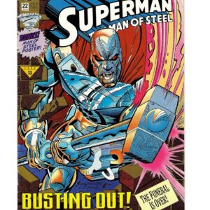 DC Comics 1993 Superman the Man of Steel 22 Comic Book