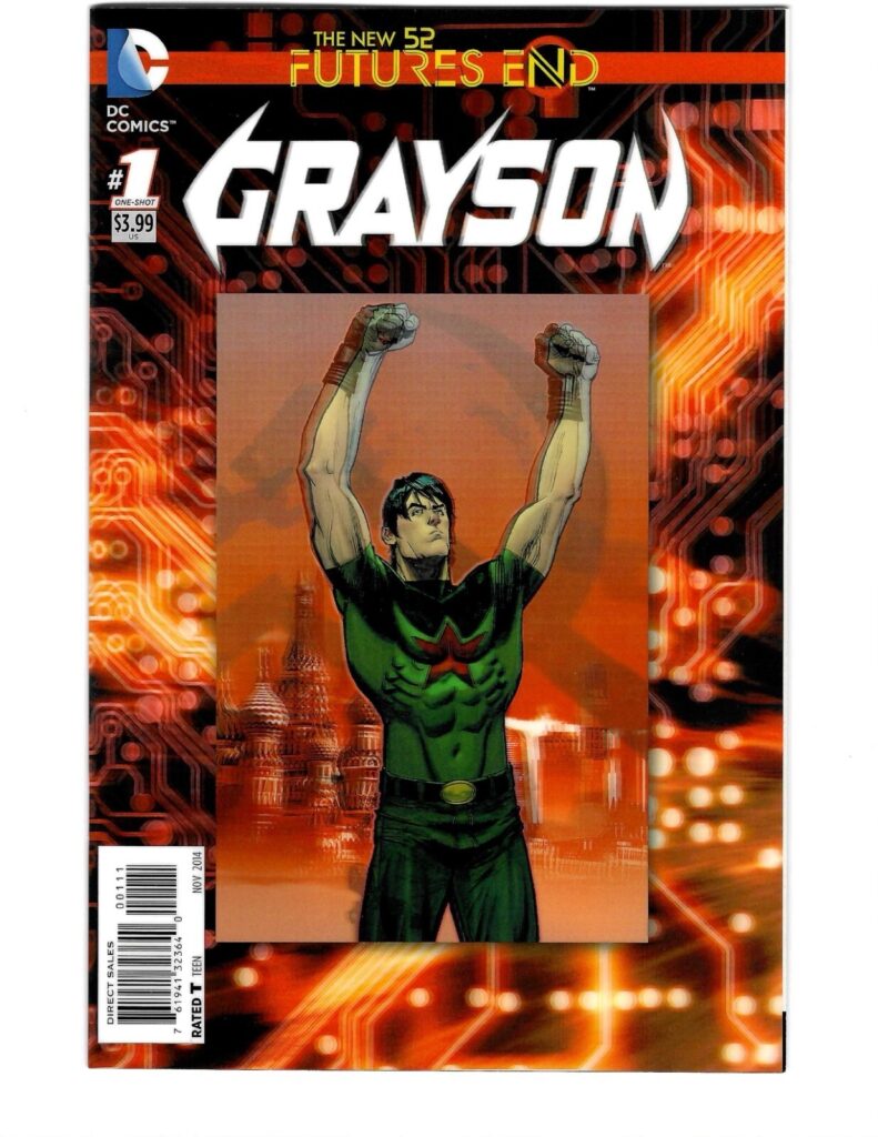 Grayson #1 VF-NM DC Comic Book 3D Lenticular Cover
