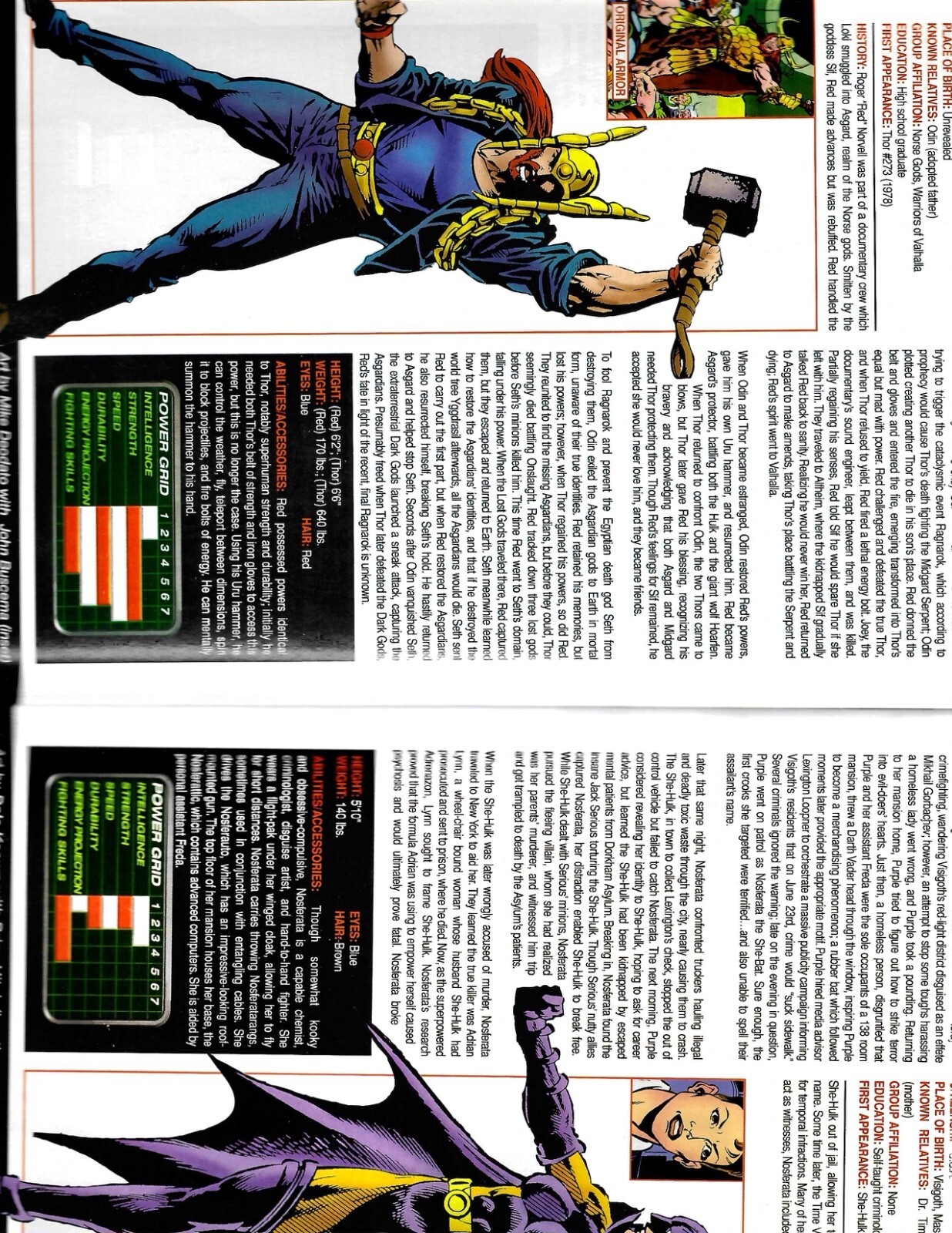 All New Official Handbook of the Marvel Universe A-Z 8 Comics Onslaught 2006 - Image 3