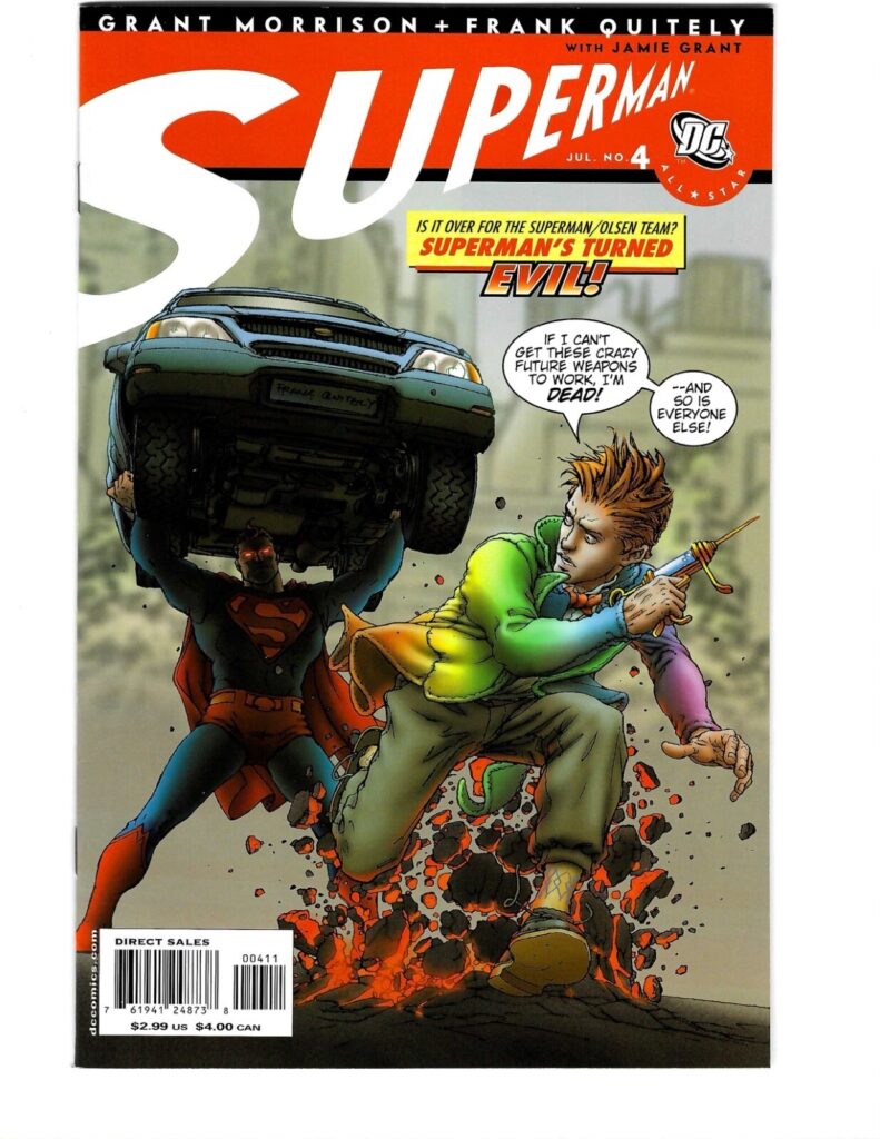 All Star Superman #4 First Print DC Comics 2006 Lois Lane Jimmy Grant Morrison