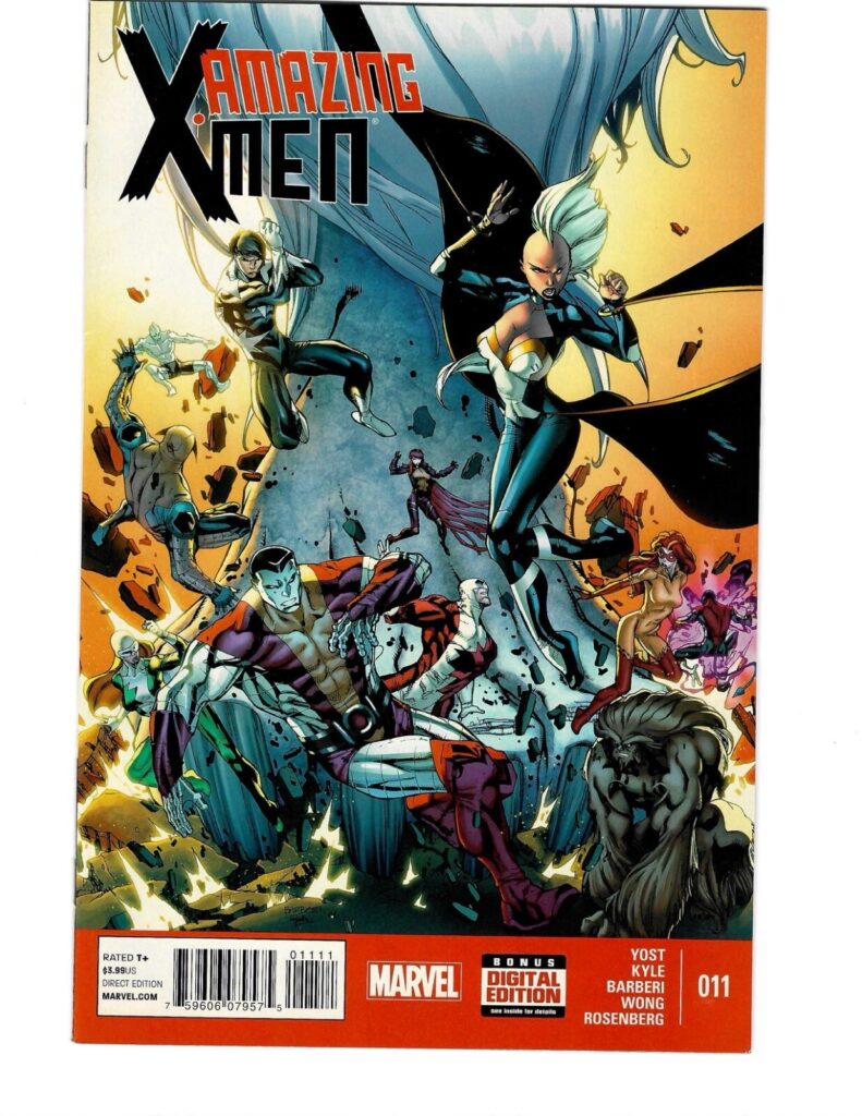 Amazing X-men #11 Nightcrawler Wolverine Storm Colossus Iceman Northstar NM