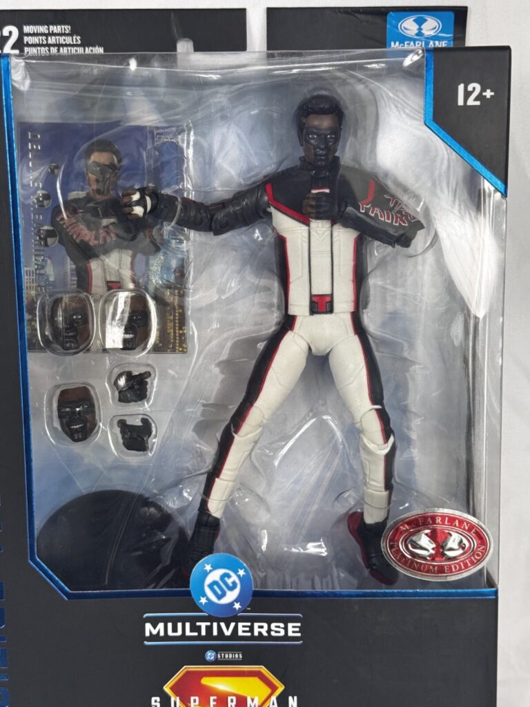 New McFarlane DC Multiverse 7” Mr. Terrific Platinum Deluxe Theatrical Edition